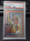 1995 FINEST MYSTERY M1 MICHAEL JORDAN CHICAGO BULLS BASKETBALL CARD PSA 8 NM/MT