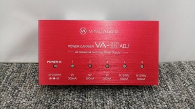 VITAL AUDIO Power Carrier VA-05ADJ Isolated Power Supply for Guitar Pedals