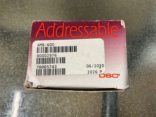 DSC AMB-600 Addressable Pet-Immune Passive Infrared Detector - Picture 2 of 2