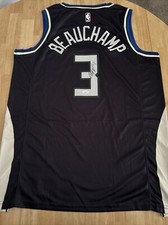 Marjon Beauchamp Milwaukee Bucks Autographed Jersey JSA Certified