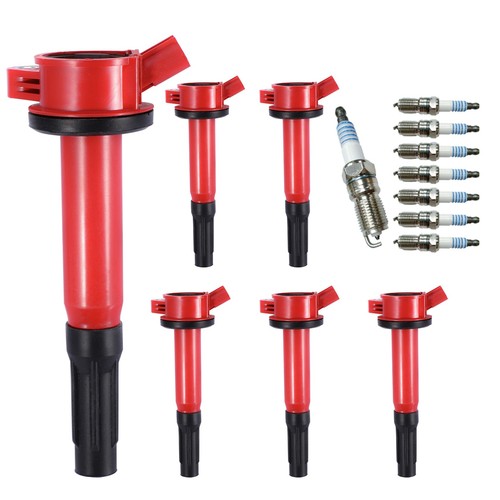 6x Ignition Coils & Spark Plugs DG-514 UF-486 For 2008-2012 Ford Escape 3.0L V6 - Picture 2 of 12