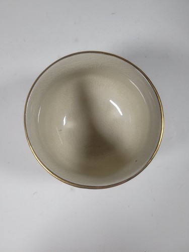 Pair Handpainted Japanese Kutani Porcelain Cups Stamped Gold-rimmed 2 1/2" Tall - Picture 10 of 10