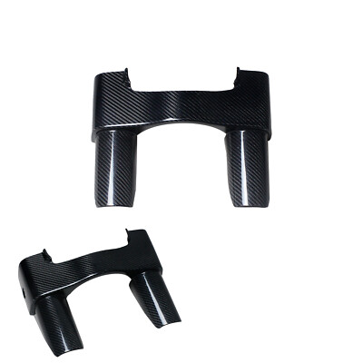 FRONT CROSS BORDER フーディ Carbon Fiber Upper Front Fork Boot Slider Cover for Harley 14-25