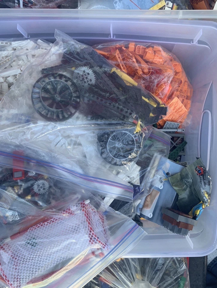 ⭐️ LEGO GROSSPACKUNG VON 10 PFUND + 5 KOSTENLOSE MINIFIGUREN Großpackung! ⭐️ - Bild 4 von 4