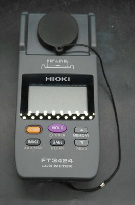 Hioki Digital Illuminance Light Meter FT3424 Lux Meter Broad Coverage