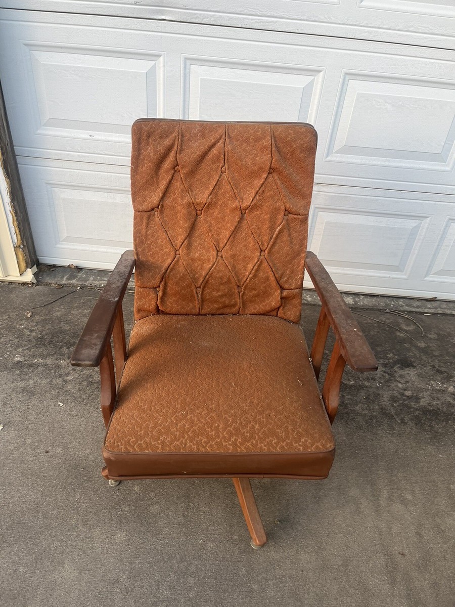 Rocking Chair Mcm Swivel Chair Vintage Mid Century 60s 70s Swivel