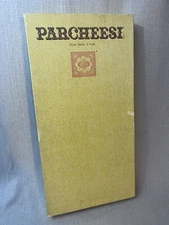 Vintage PARCHEESI Selchow & Richter Deluxe Edition 1975 Royal Game of India Nice