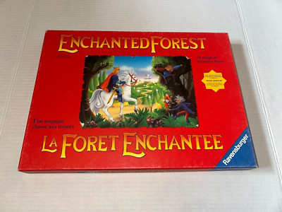 RARE Vintage 1982 ENCHANTED FOREST/SAGALAND Board Game 100% COMPLETE GREAT