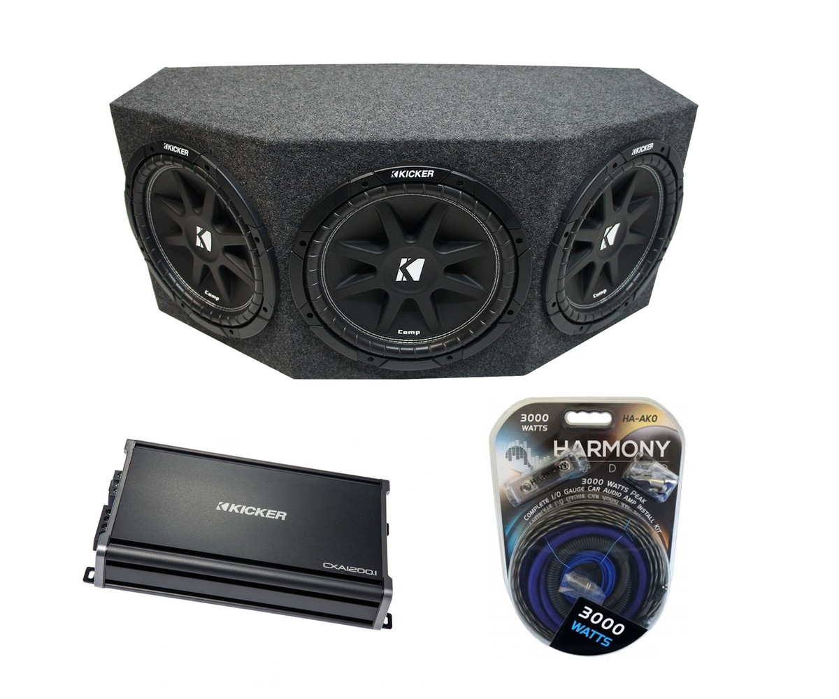 Kicker Dual 10 Inch Subwoofer Walmart Powered Subwoofer Walmart
