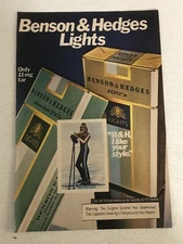1979 Benson & Hedges Cigarettes Vintage Print Ad Advertisement  pa1