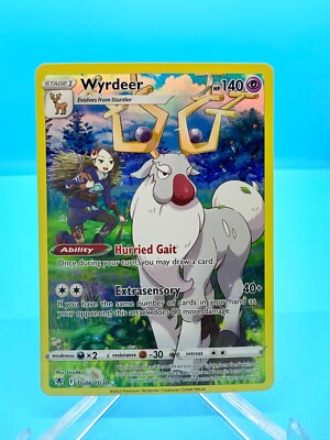 Wyrdeer TG06/NM   Pokémon Astral Radiance   Trainer Gallery Full-Art Psychic-Typ
