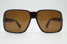 Vintage Sunglasses Guy Laroche France Beranger Brown Silver Square
