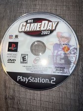 NFL GameDay 2003 (Sony PlayStation 2, 2002) No Booklet And Original Case