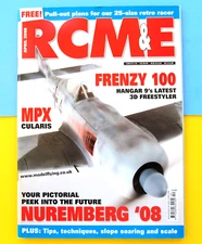 RCM&E—HAS FULL PLANS UK—APRIL 2008—RC MODEL AIRPLANES—AIRCRAFT FLYING PHOTOS