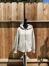 elie tahari sweater knit zipper size small