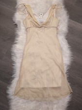 VINTAGE Studio Y Brand Yellow Slip Style Dress Size 9/10 NEW