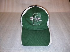 Cannoneers Logo Green Black White Trim Baseball Cap Hat Augusta Sportswear Team