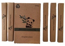 Virgin Forest Bamboo Toothbrush 10 Soft Bristles 4 Adults Go-Green Biodegradable