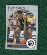 JALEN GREEN - 2021 PANINI CHRONICLES DRAFT PICKS HOOPS RETRO - ROOKIE CARD # 54