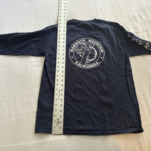 Mammoth Mountain Long Sleeve Shirt Snowboard Youth Size XL Heather Gray - Picture 7 of 8