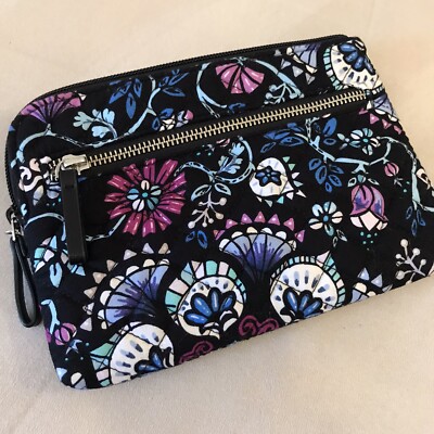 Vera Bradley Bramble Iconic Pouch Wristlet Retired UK
