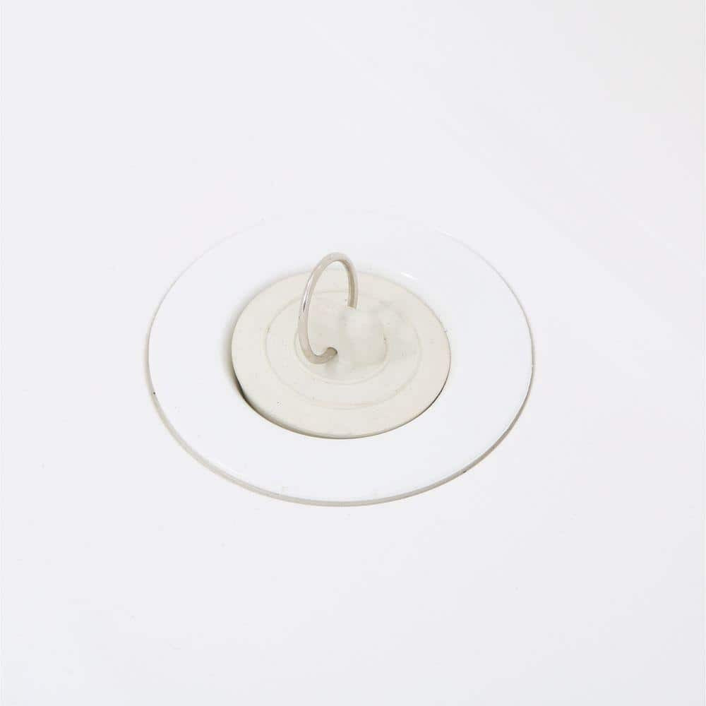 22 in. x 25 in. x 13.75 in. Molded Fiberglass Drop in Utility Sink In White