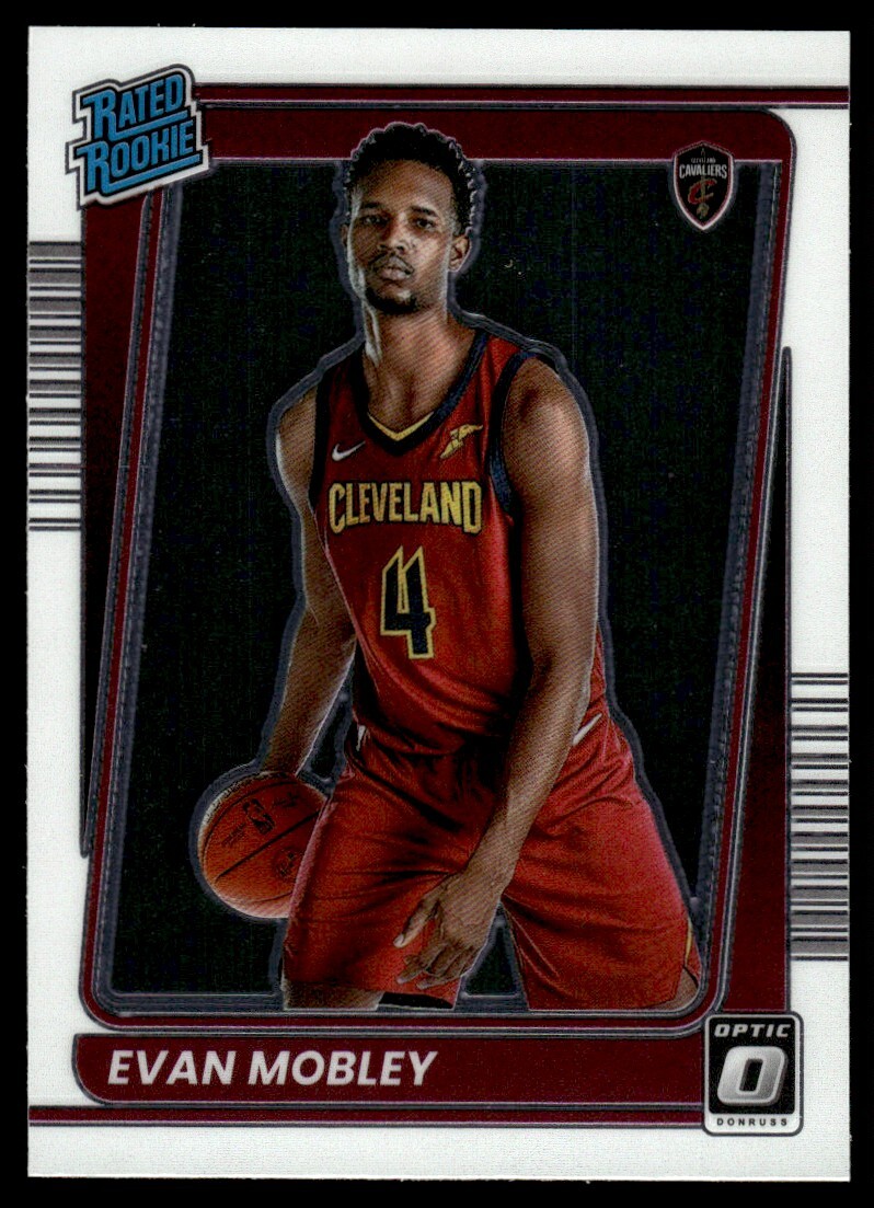 2021-22 Donruss Optic Rated Rookies Evan Mobley Rookie Cleveland Cavaliers #175