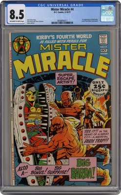 Mister Miracle #4 CGC 8.5 1971 3858856017 1st app. Big Barda