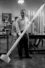 Poster, Many Sizes; James Van Allen Of The University Of Iowa Poses In Workshop