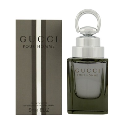 Pour Homme by Gucci for Men EDT 1.6 FL OZ / 50ML Natural Spray New