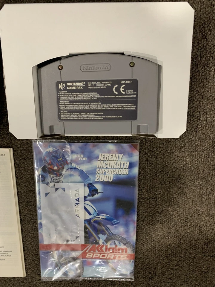 ECW Hardcore Revolution Wrestling - Nintendo 64 N64 Rare Aus Pal Box - Image 3 of 4