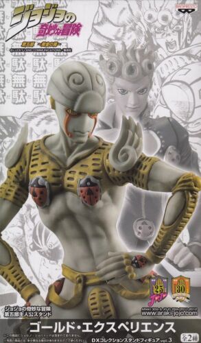 Figura anime Gold Experience DX JOJO'S BIZARRE ADVENTURE Banpresto JoJo NUEVO