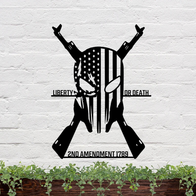 Wall Art Home Decor Metal Acrylic 3D Silhouette Poster USA Custom Armory Sign