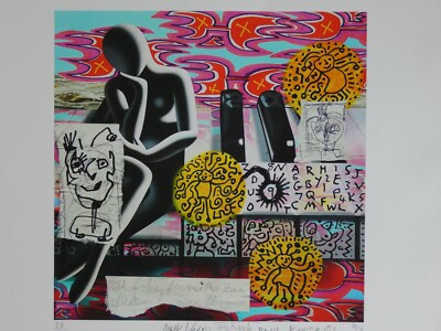 Mark Kostabi, Paul Kostabi, Tony Esposito - Composition,  Giclee, handsigniert