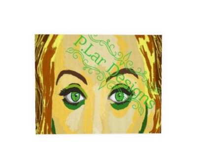 Digital Adele2, Art, Digital Painting Print,  Pop Art By P.Lar Canvas 11 x 14