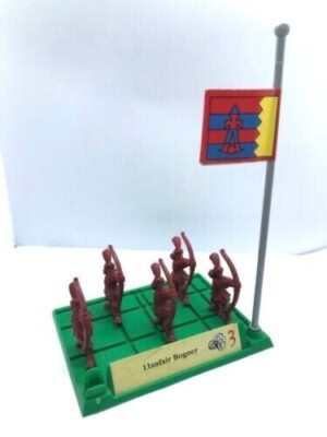 Claymore Saga Llanfair Bogner 5 Bogenschützen 28mm Figuren + Base Fahne