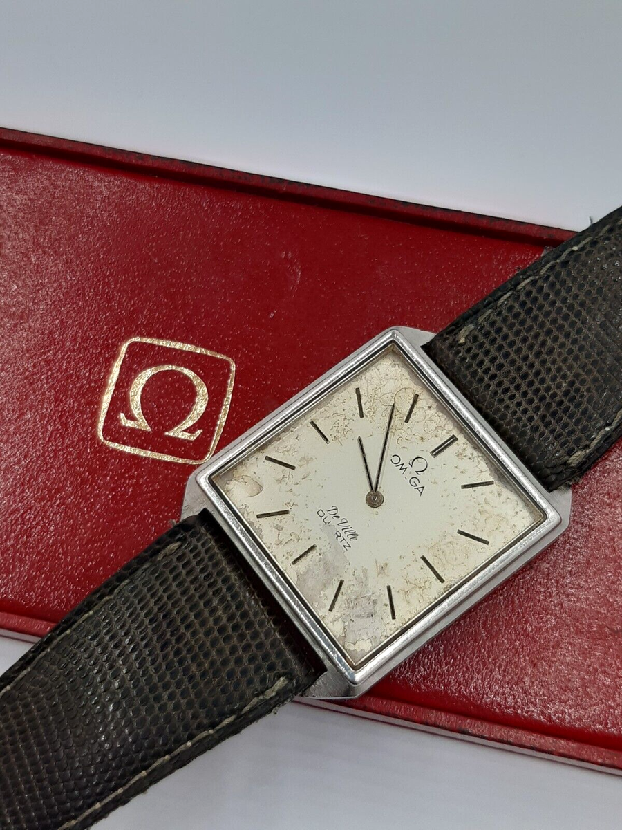 VINTAGE OMEGA DE-VILLE CAL.1365 QUARTZ SWISS MADE MEN'S WATCH
