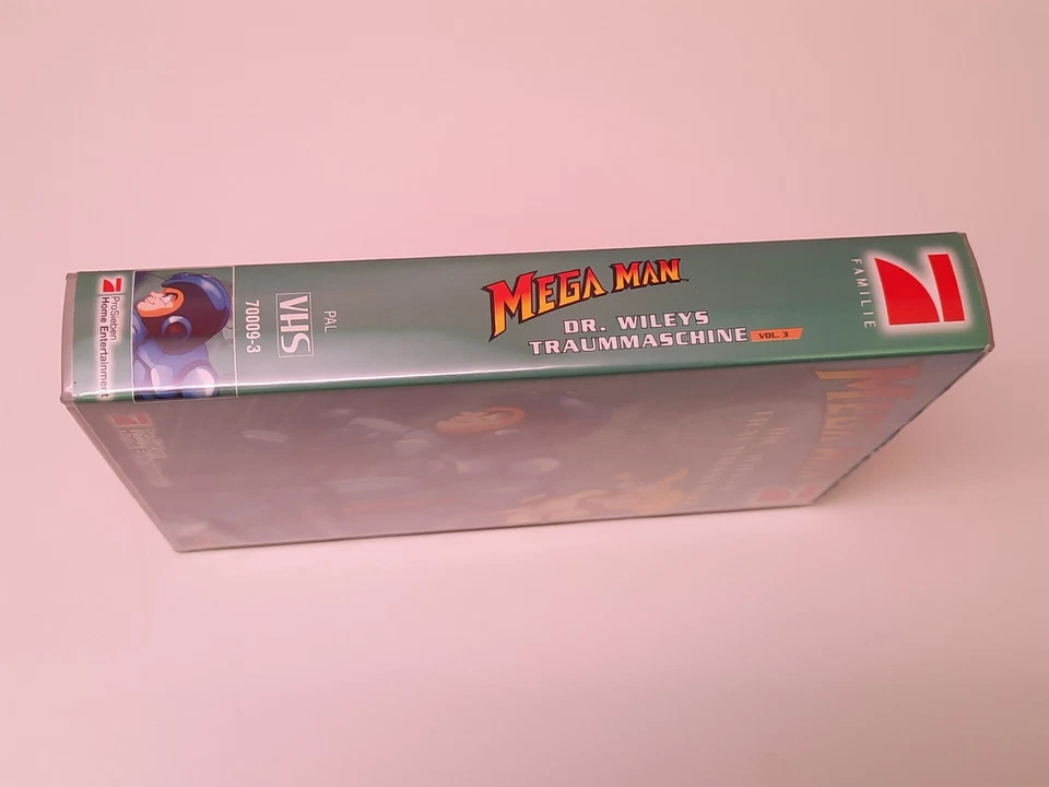 Mega Man Vol. 3: Dr. Wileys Traummaschine VHS German PAL Video ProSieben - Bild 3 von 4