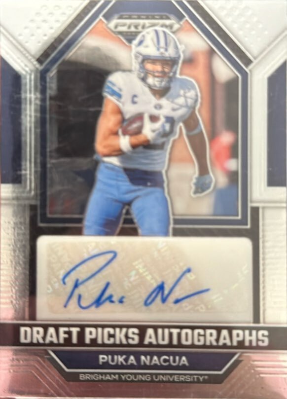 2023 Panini Prizm Draft Picks Draft Picks Autographs#11 Puka Nacua