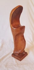 Abstract Wooden Carved Person
