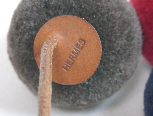 Authentic HERMES Charm Ping Pong Vintage Leather #4295 - Picture 5 of 6