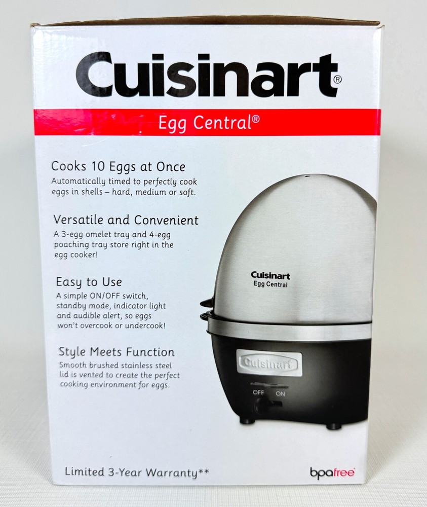 Cuisinart CEC-10 Countertop Egg Cooker with Poacher Function