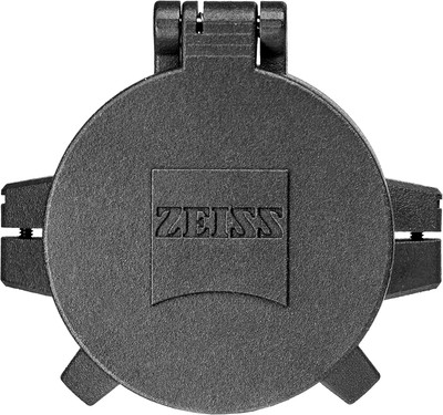 Flip-Up and Fold-Flat Pro Lens Cover Protects Ocular Lens for Riflescopes from D