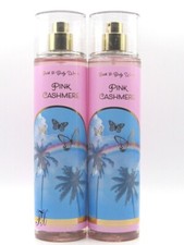 BATH  BODY WORKS PINK CASHMERE FRAGRANCE MIST SPRAY 8 OZ LOT OF 2 PCS 