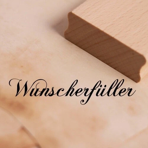 DEKOLANDO Motivstempel Wunscherfüller Stempel 98 x 18 mm