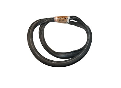 GUMMI DICHTUNG HECKSCHEIBE FIAT 500 D N MIT ALU RAHMEN NUT 1957-1965 OE QUALITÄT