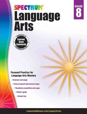 Spectrum Language Arts, Grade 8: Volume 39 - 148381212X, paperback, Spectrum