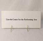 Vintage LINCOLN CENTER For The Performing Arts 1960 Brochure w/ Estimated costs