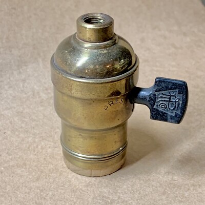 Vintage, antique, early electric lamp socket. | eBay