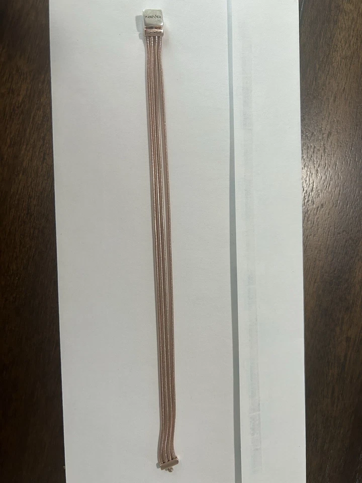 Pandora Original Bracelet. Sterling Silver With Gold 14k - Image 3 of 4